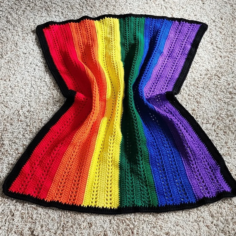 Colorful Crochet Blanket